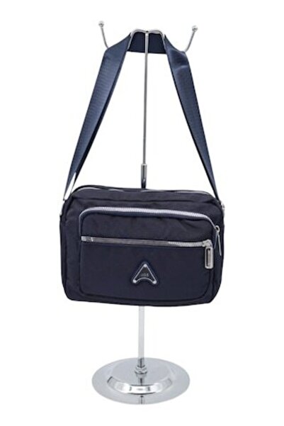 OEM Geantă crossbody pentru femei R241, curea reglabilă, albastră