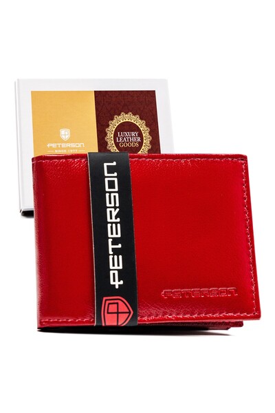 Other Classic, small women's wallet made of leather - Peterson