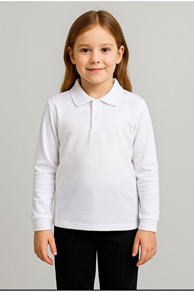 Gala μπλουζάκι unisex με ίσιο μακρύ μανίκι με γιακά