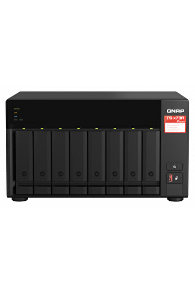 Qnap TS-873A 8-θέσιο NAS, Ryzen V1500B, 8GB RAM, 2x 2.5GbE, 2x M.2