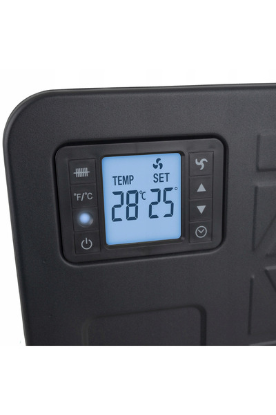 zola Convector electric Smart, 2300W, 3 trepte, termostat reglabil, mod , temporizator 24h, protectie