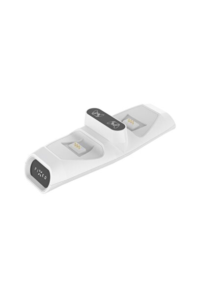 FIXED Xbox Controller Charging Dock FIXXB-DCC-BK, Dual Port, for Xbox Series S/X, Elite, One, USB-C, White