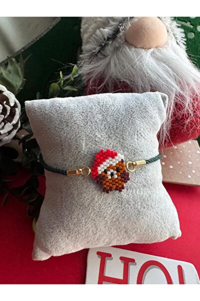 Miyuki New Year's Christmas Teddy Bear Gift Bracelet