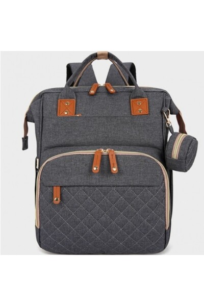 zola Multifunctional backpack for mothers, 39×29×16 cm, stroller attachment, USB port and cable, waterproof