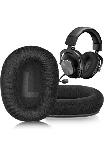 XBERSTAR وسادات أذن بديلة لسماعات Logitech G Pro / G Pro X (فلانيل)