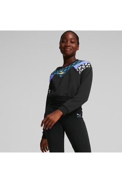 Puma Classics 90S Prep Crew Tr g Black