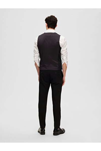 SELECTED Weste Viskosemix Slim Fit