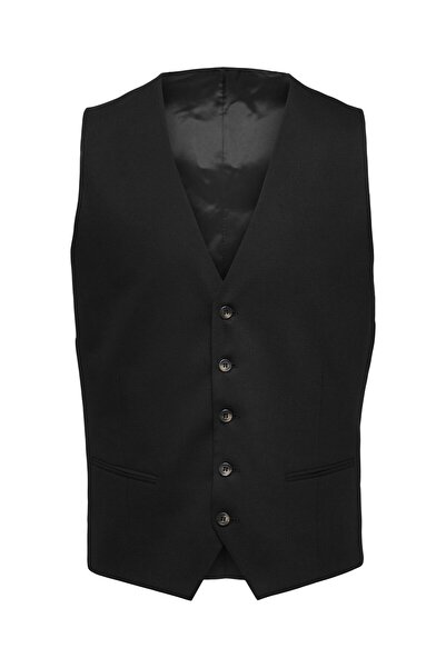 SELECTED Weste Klassischer Wollgemisch