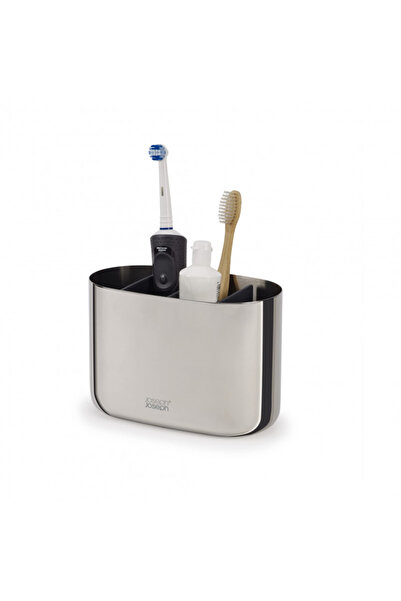 Joseph Joseph Toothbrush holder EasyStore Luxe 70581, Detachable, Gray/Stainl...