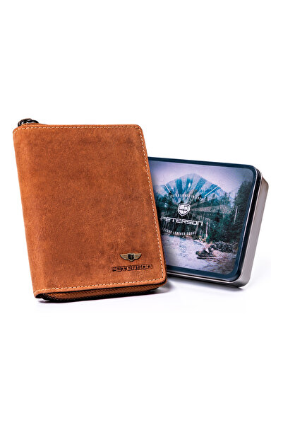 Other Elegant men's leather zipper wallet - Peterson