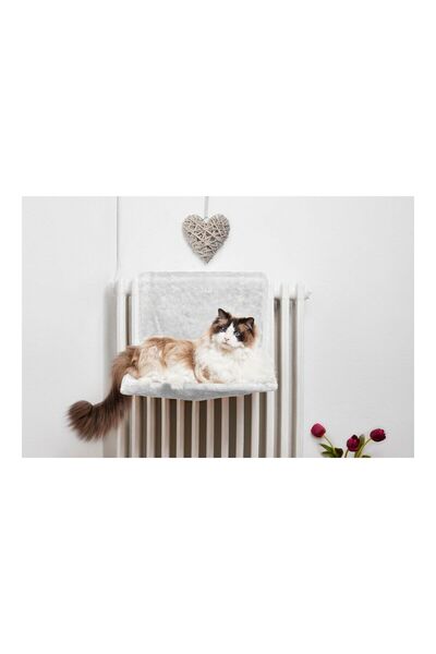 Gloria Hanging Cat Hammock Bora Bora White 45 x 26 x 31 cm
