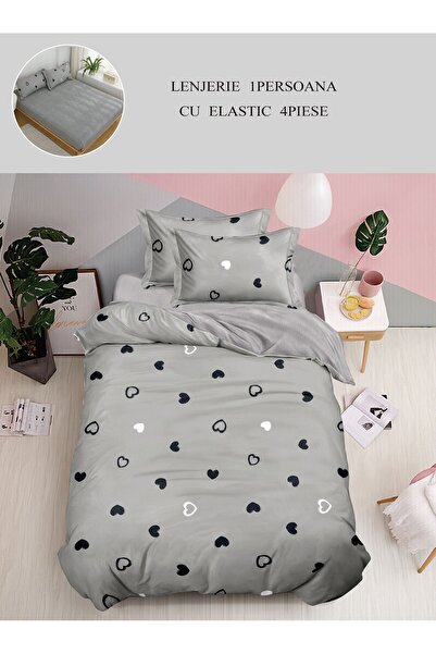 CHIRASO CHIRASO Bedding, Finet, 1 person, 4 Pieces, ELASTIC Sheet 140x200cm, Cover 155x200, 2 Pillowcases