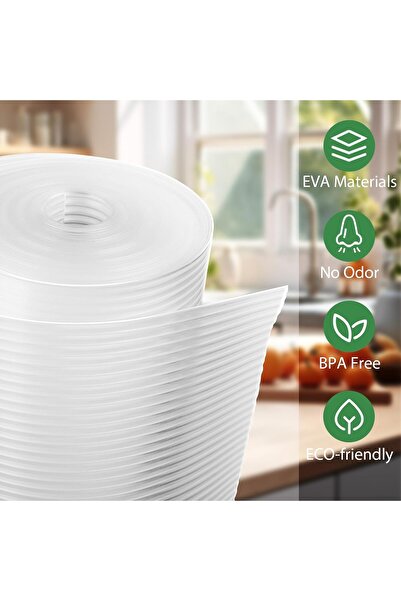 Generic Double-sided non-adhesive washable non-slip shelf liner for cabinets & shelves, 12 in × 20 ft - Ano