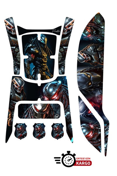 Honda Yamaha Nmax 2025 Model Predator Tema Tank Pad