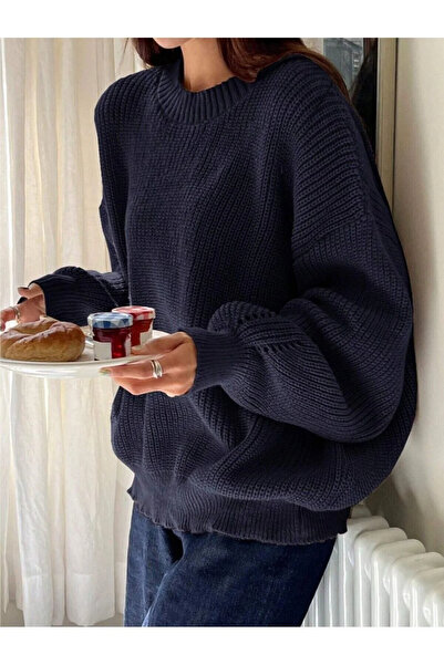 Cemre Life Pulover oversize de damă