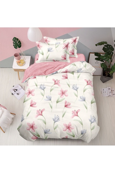 CHIRASO CHIRASO Bedding, Finet, 1 person, 4 Pieces, ELASTIC Sheet 140x200cm, Cover 155x200, 2 Pillowcases