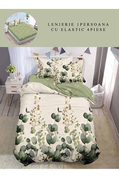 CHIRASO CHIRASO Bedding, Finet, 1 person, 4 Pieces, ELASTIC Sheet 140x200cm, Cover 155x200, 2 Pillowcases