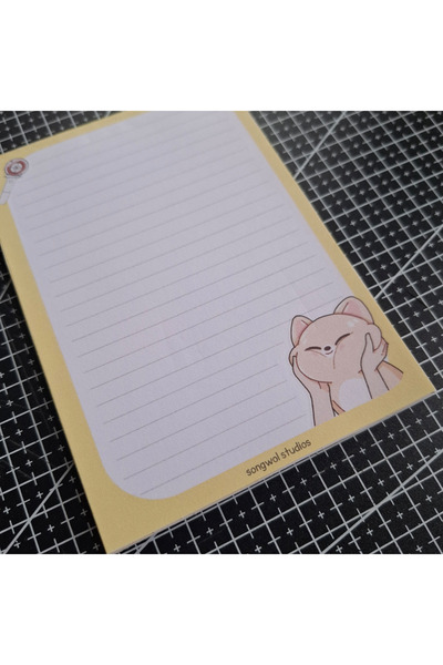 Songwol Studios Stray Kids Skzoo Foxlny I.N. Memo Pad, Notepad, Notebook