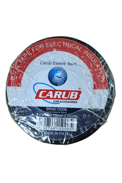 YGT İzole Bant Siyah Elektrik Bandı 10 Adet Fiyatı 18mmx10m BR4615006