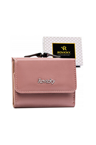 Other Classic, small women's wallet with a clasp and snap - Rovicky
