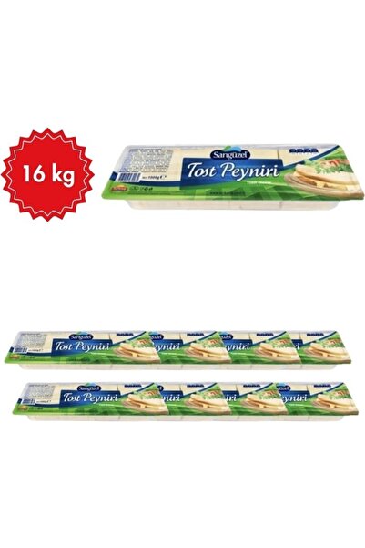 Sarıgüzel Dilimli Tost Peyniri 1 kg x 16 Adet | Pratik Kahvaltılık