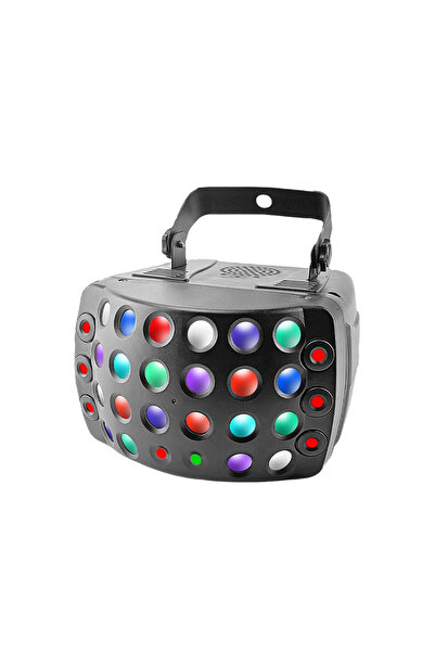 NEXTLY RGBW Laser Stage Light: Multi-Effect DJ Party Projector with Remote Control