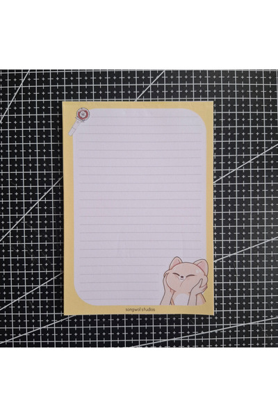 Songwol Studios Stray Kids Skzoo Foxlny I.N. Memo Pad, Notepad, Notebook