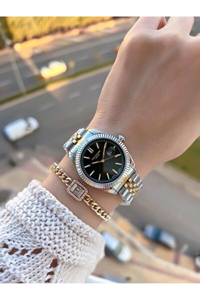 Lee Cooper Women's Wristwatch with Steel Strap 3 Atm Water Resistant 2 Years Warranty Bc.08210.270