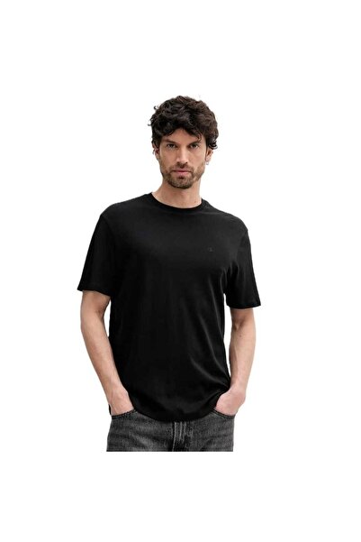 Calvin Klein Tricou SS SUPIMA CHEST EMB CREWNECK TEE Barbati