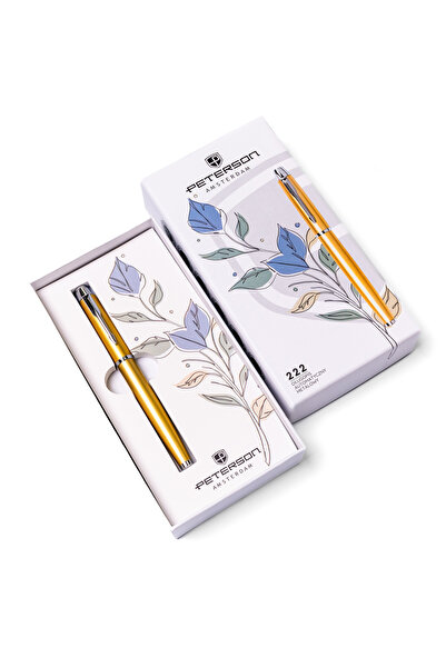 Other Stilou în cutie PTN 222-GB-8587 Galben-Argintiu