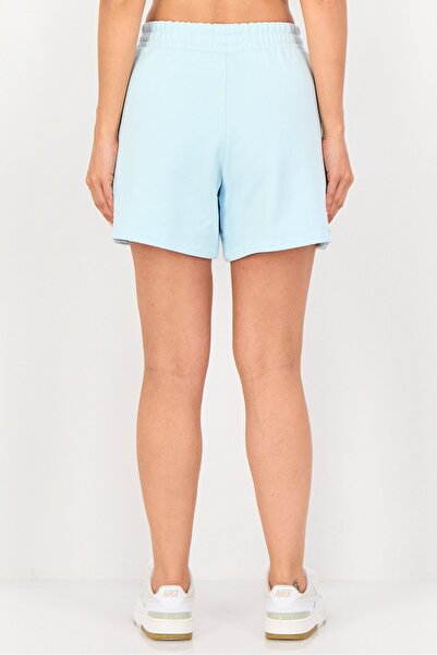 adidas Women Sportswear Fit Embroidered Logo Training Shorts, Blue