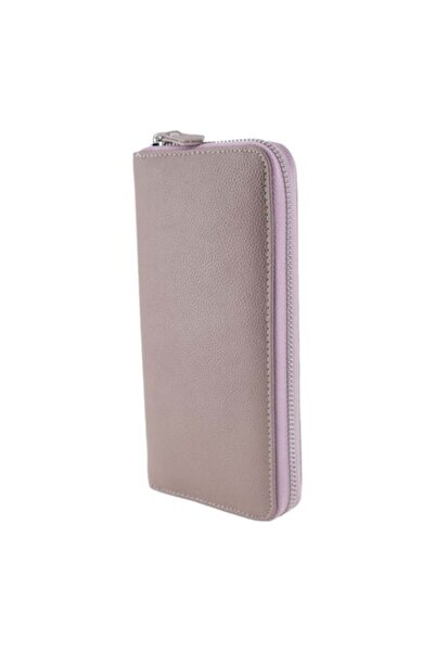 HASSION Women's genuine leather wallet, B02, lilac