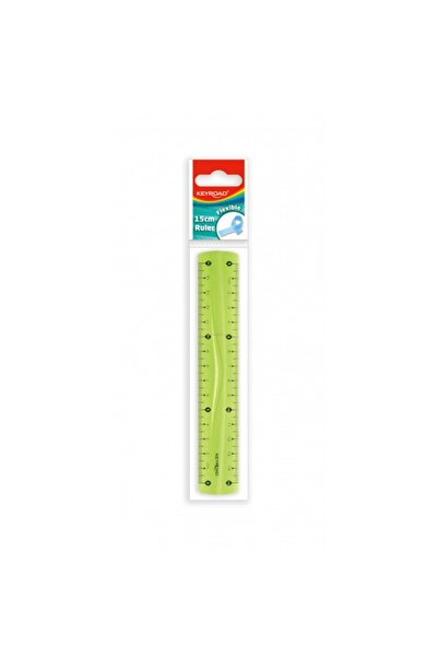 KEYROAD Riglă KR970854-15, 15 cm, plastic, flexibilă, blister