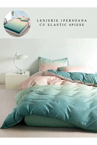 CHIRASO CHIRASO Bedding, Finet, 1 person, 4 Pieces, ELASTIC Sheet 140x200cm, Cover 155x200, 2 Pillowcases