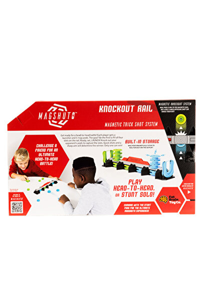 Fat Brain Toys Magshuto – Knockout Rail magnet launching game