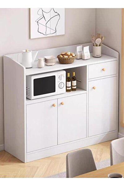 sharpdo Modern Simple Multifunctional Kitchen Storage Cabinet Sideboard