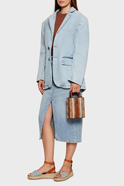 Guess Τσάντα με αποσπώμενο λουράκι με λογότυπο Erenia 4G HWSO7838750 ΤΣΑΝΤΑ HWSO78 38750 LTL