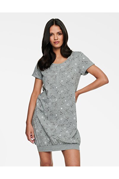 Henderson Women's Sleeping Dress T-Shirt Summer Nightgown Cotton & Viscose Breathable | Horoscope