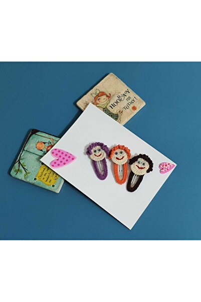 Retro Women Girl Child Baby Knitted Wool Tulle Bow Flower Gift Birthday Tripl...