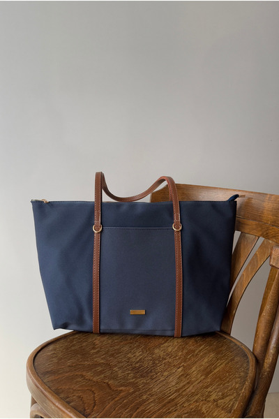 Mupa Shoes Women's Hand and Shoulder Bag Dark Blue