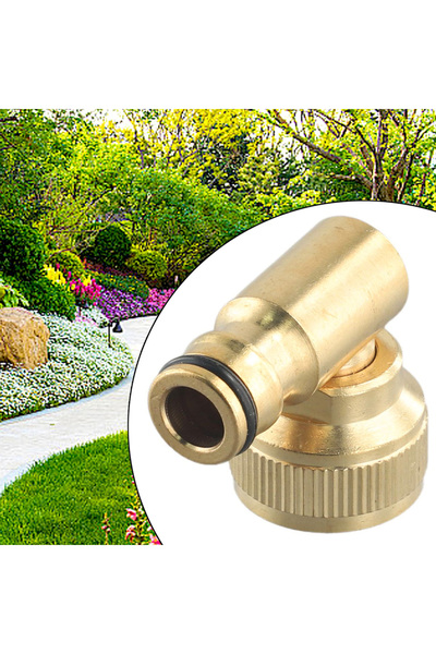 Choice Hose Reel Swivel Elbow Quick Connector For Hoselock Plug 3/4in BSP Female Outdoor Garden hose fau...
