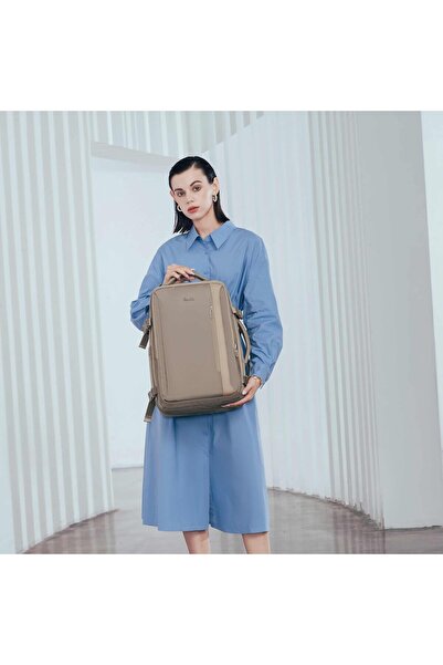 Chantria Expandable Women's Laptop Backpack, Water-resistant, Anti-theft, 180° Opening (CB00617)