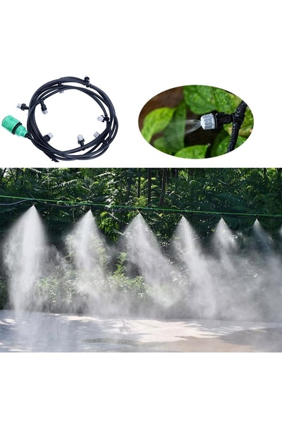 Choice الري الجديد 10 أمتار 10 فوهات الرشاشات بخاخ الماء التغشية نظام فوهة التبريد الضباب...