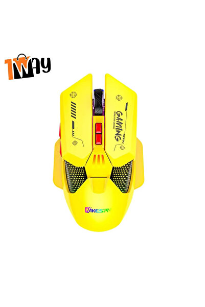 1way Wireless gaming mouse with integrated colors