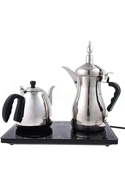 Gulf Dalla GA-C94847 Arabic Coffee Maker with Glass & Accessories – 1600W