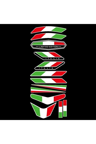 Choice 13 قطعة ملصق علم إيطاليا شعار شارة الديكور اكسسوارات السيارات الإيطالي...
