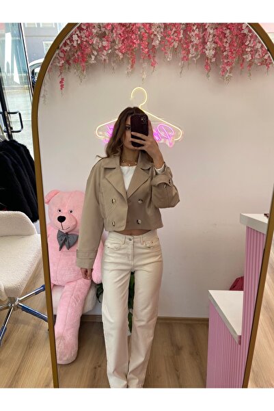 MEKA Kısa Trençkot