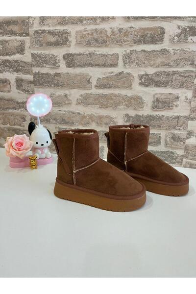 ROSE SHOES KİDS Fur-Lined, Side-Velcroed, Light Sole Children's Boots