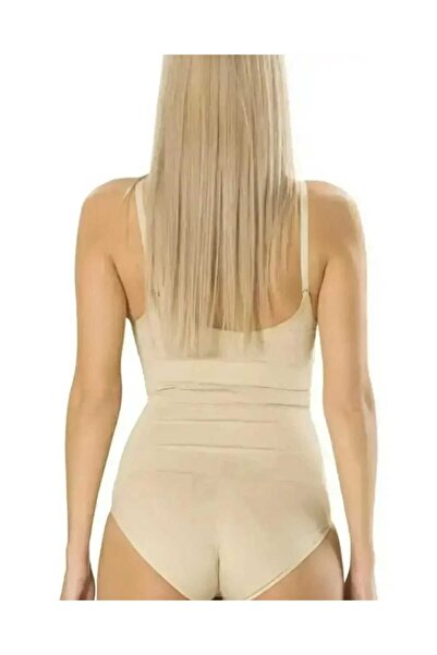 BELLİZZİ Women's Underwear Bodysuit with Bottom Closure Tank Top Corset