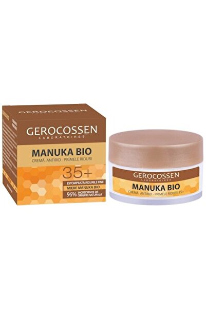 GEROCOSSEN Crema Primele Riduri 35+ Manuka Bio cu miere de manuka bio, activ Moist24 si retinol, 50